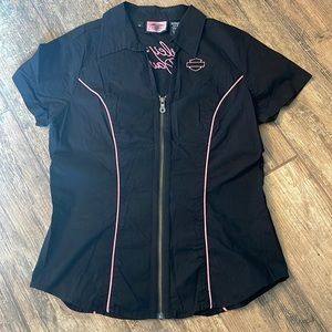 Women’s Harley Davidson Zip Up
